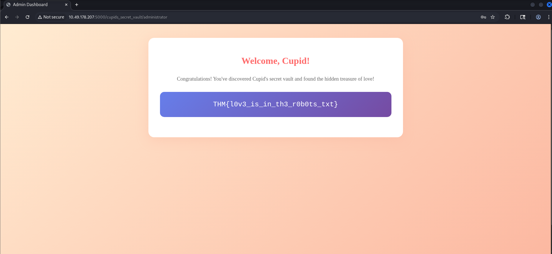 Hidden Deep Into my Heart flag