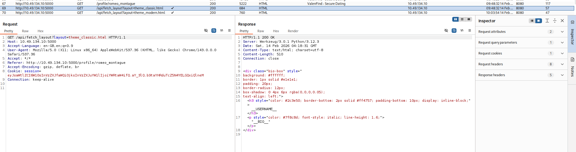 Path traversal to /etc/passwd