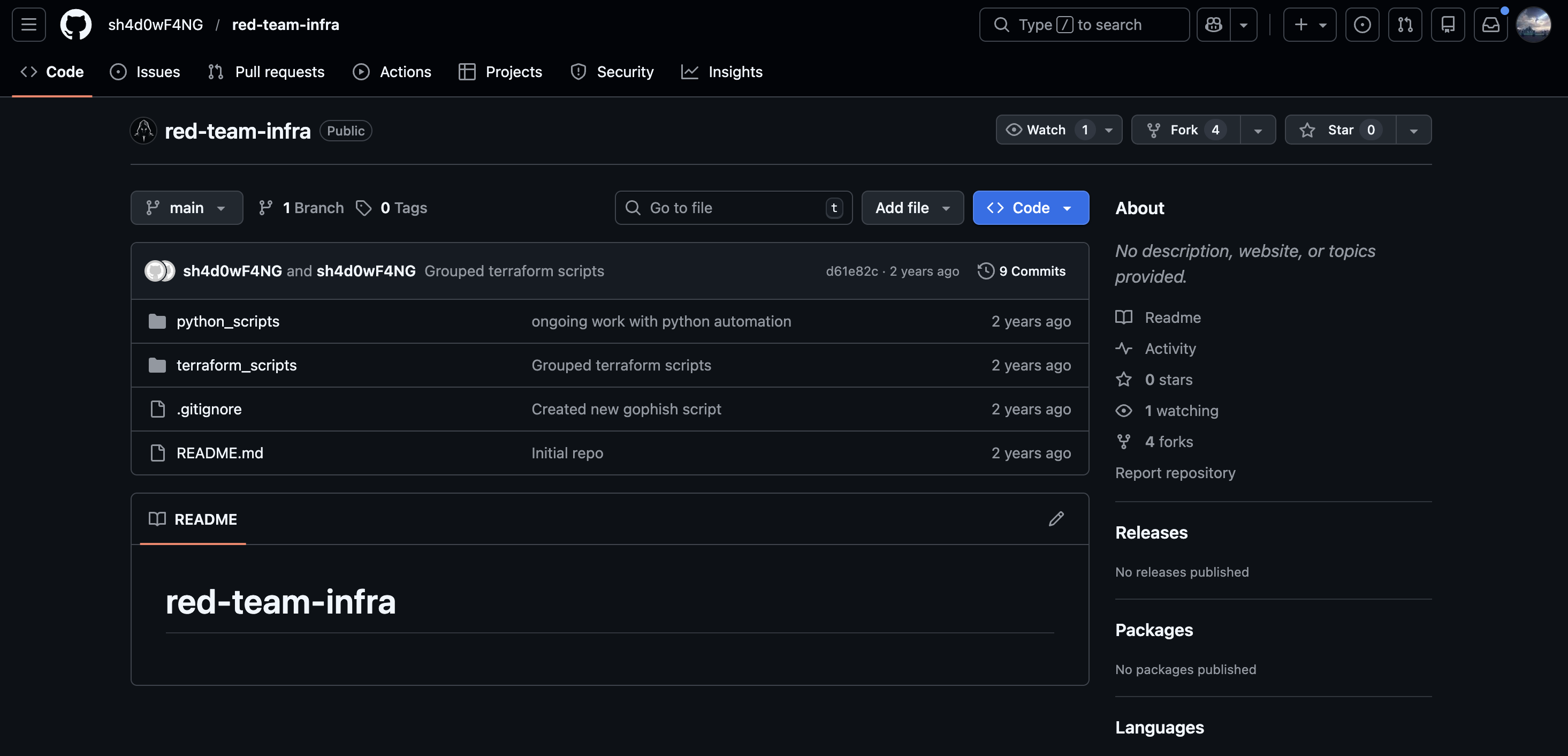 red-team-infra repository